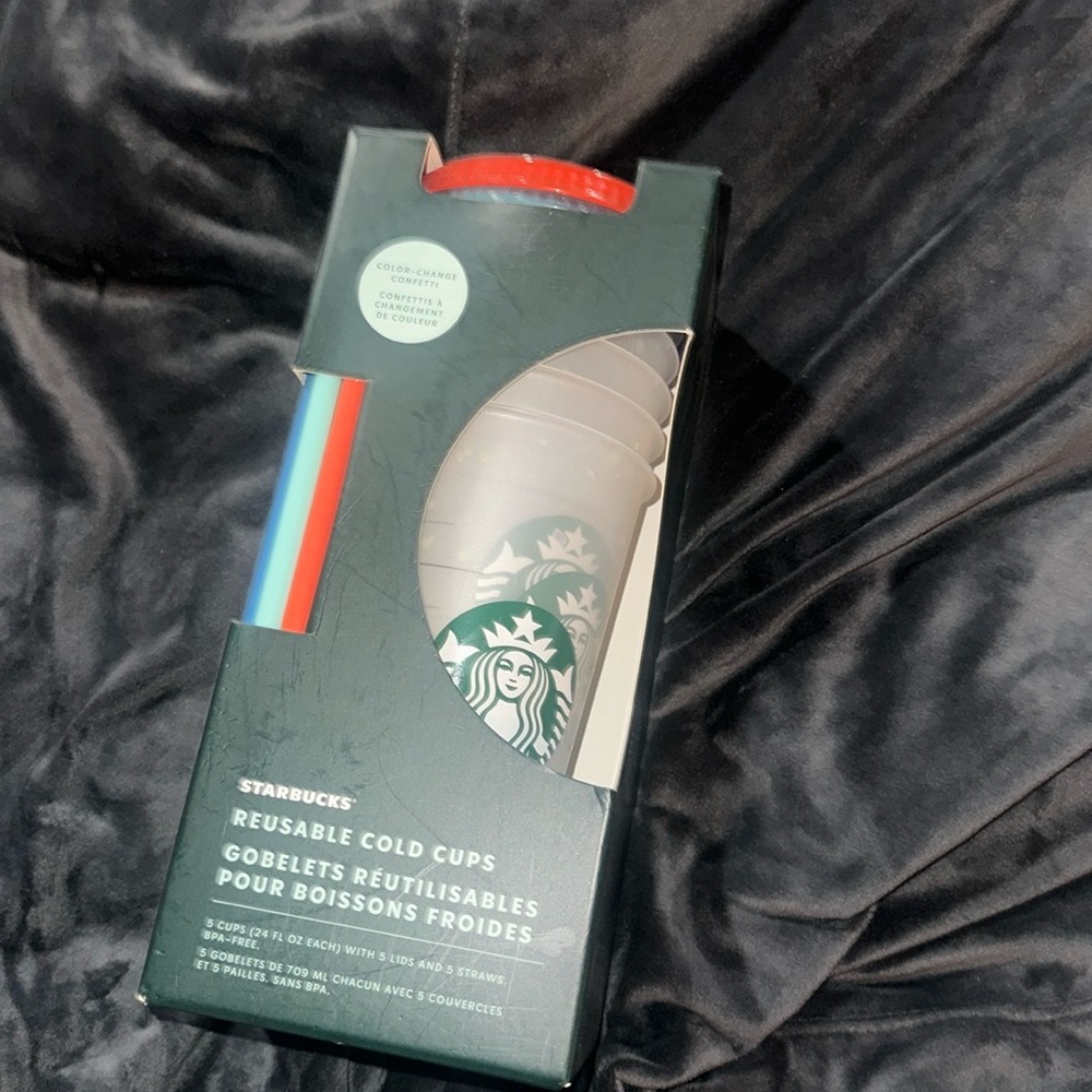 Starbucks reusable cold cup set